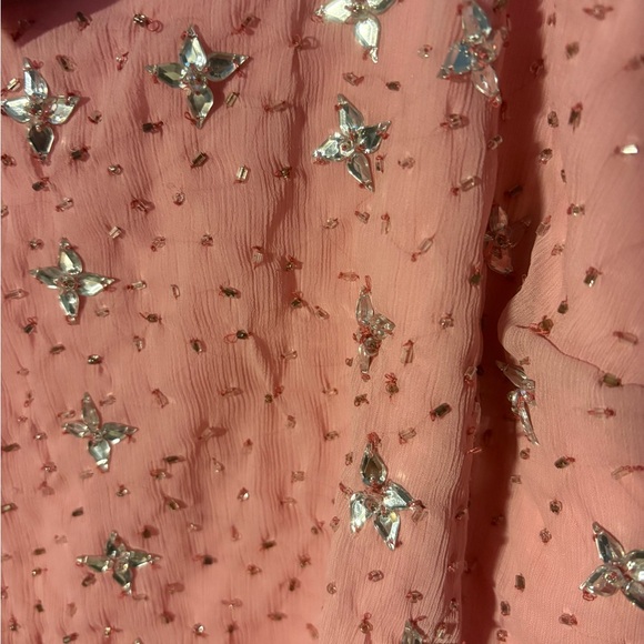 Chic Pink Sequin Camisole - Picture 3 of 8